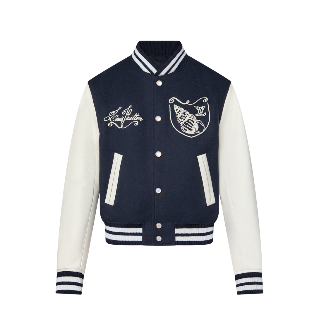 Calfskin Varsity Jacket - Men - Ready-to-Wear | LOUIS VUITTON ®